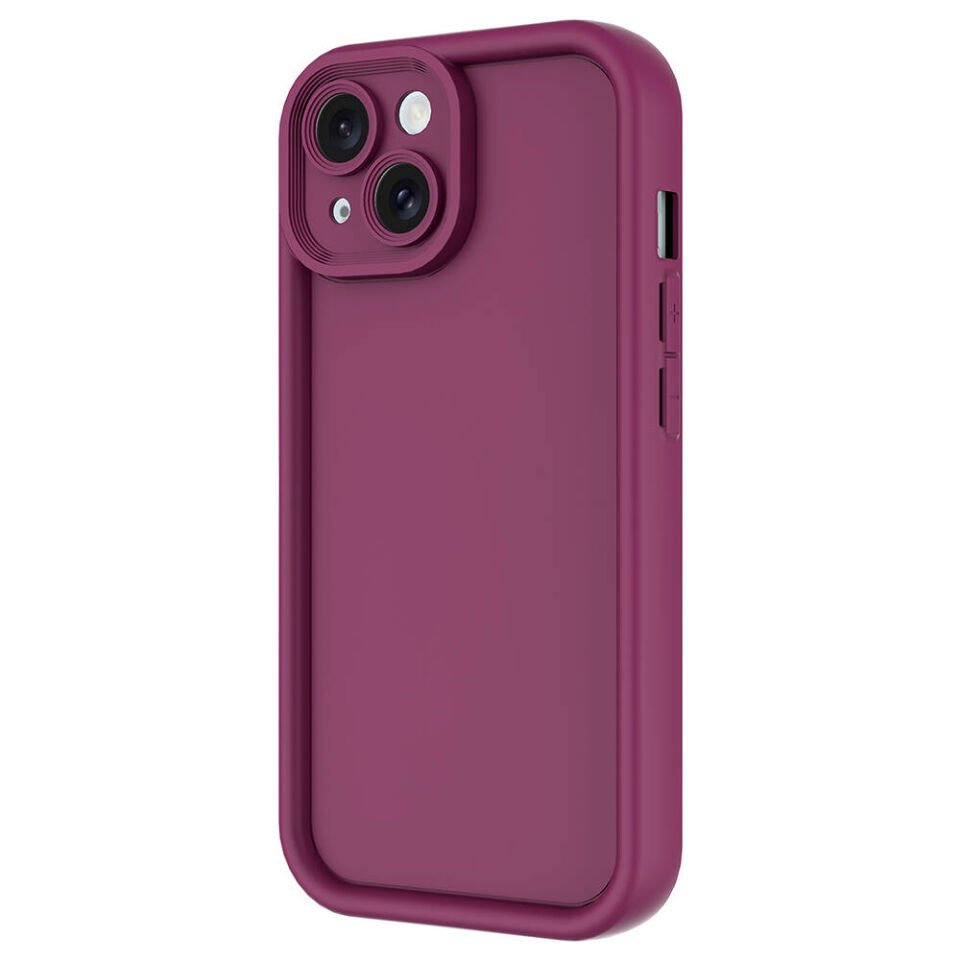 Apple iPhone 15 Kılıf Kamera Korumalı HEPTEKİLETİŞİM Ananas Kapak
