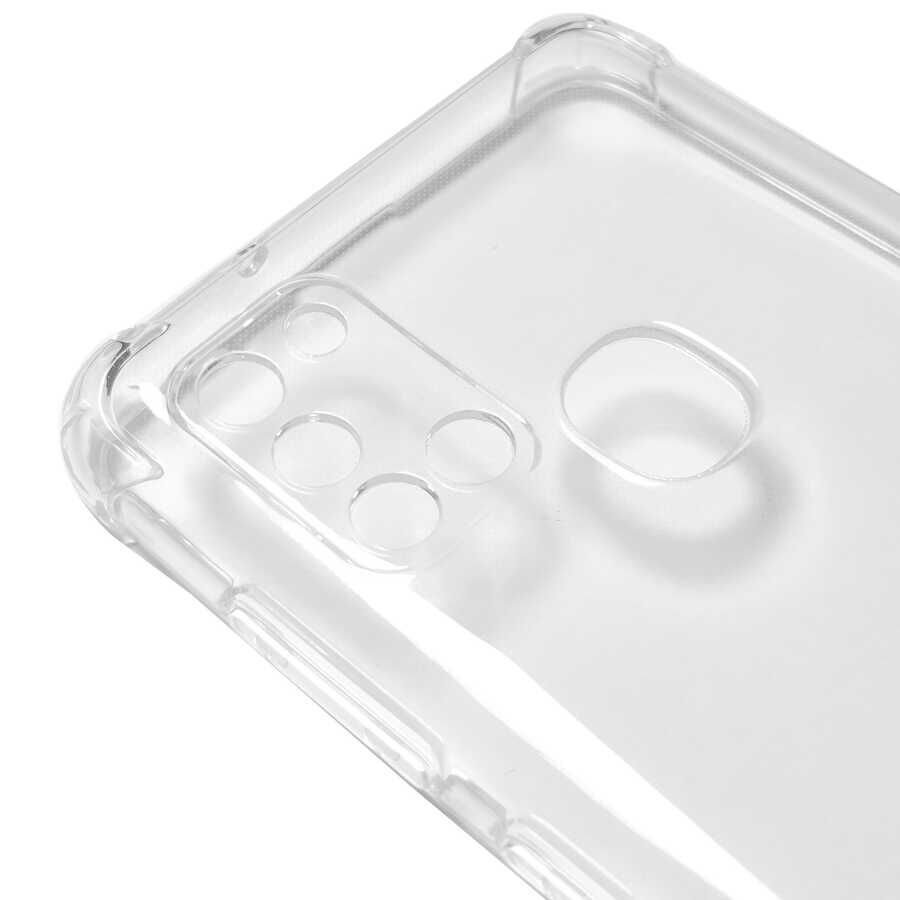 Samsung Galaxy A21S Kılıf HEPTEKİLETİŞİM Kamera Korumalı Nitro Anti Shock Silikon