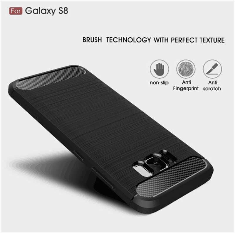 Samsung Galaxy S8 Plus Kılıf Ultra Korunaklı Silikon Kapak (ROOM) Gri