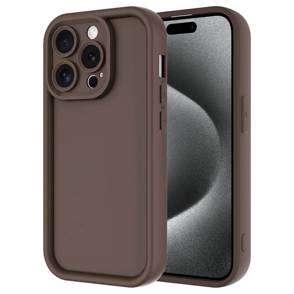Apple iPhone 15 Pro Kılıf Kamera Korumalı HEPTEKİLETİŞİM Ananas Kapak