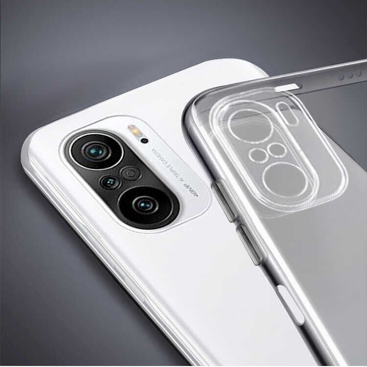 Xiaomi Redmi Note 10S Şeffaf Kılıf Yumuşak İnce Tasarımlı Kapak (SÜPER) Renksiz