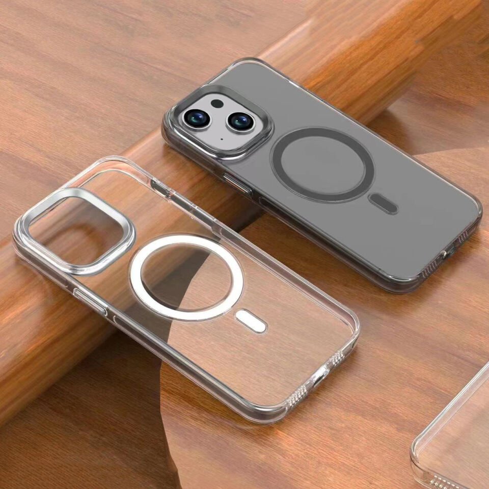 Apple iPhone 15 Kılıf HEPTEKİLETİŞİM Wireless Şarj Özellikli Şeffaf Efsane Kapak