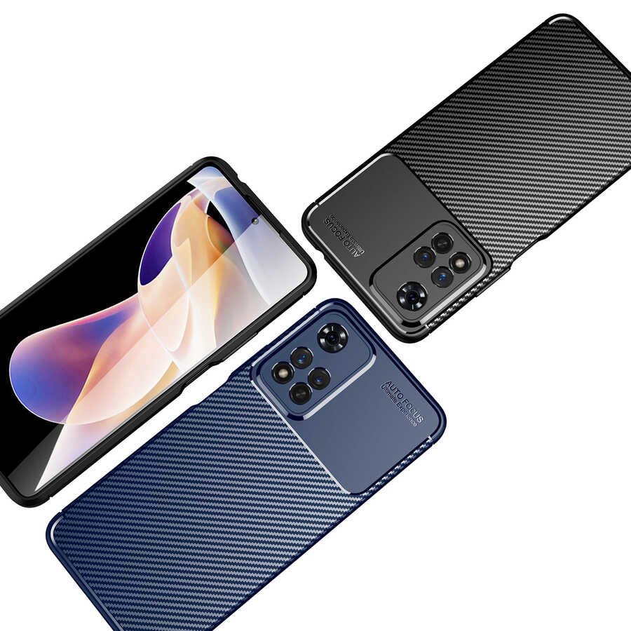 Xiaomi Redmi Note 11 Pro Plus 5G Kılıf HEPTEKİLETİŞİM Negro Silikon Kapak