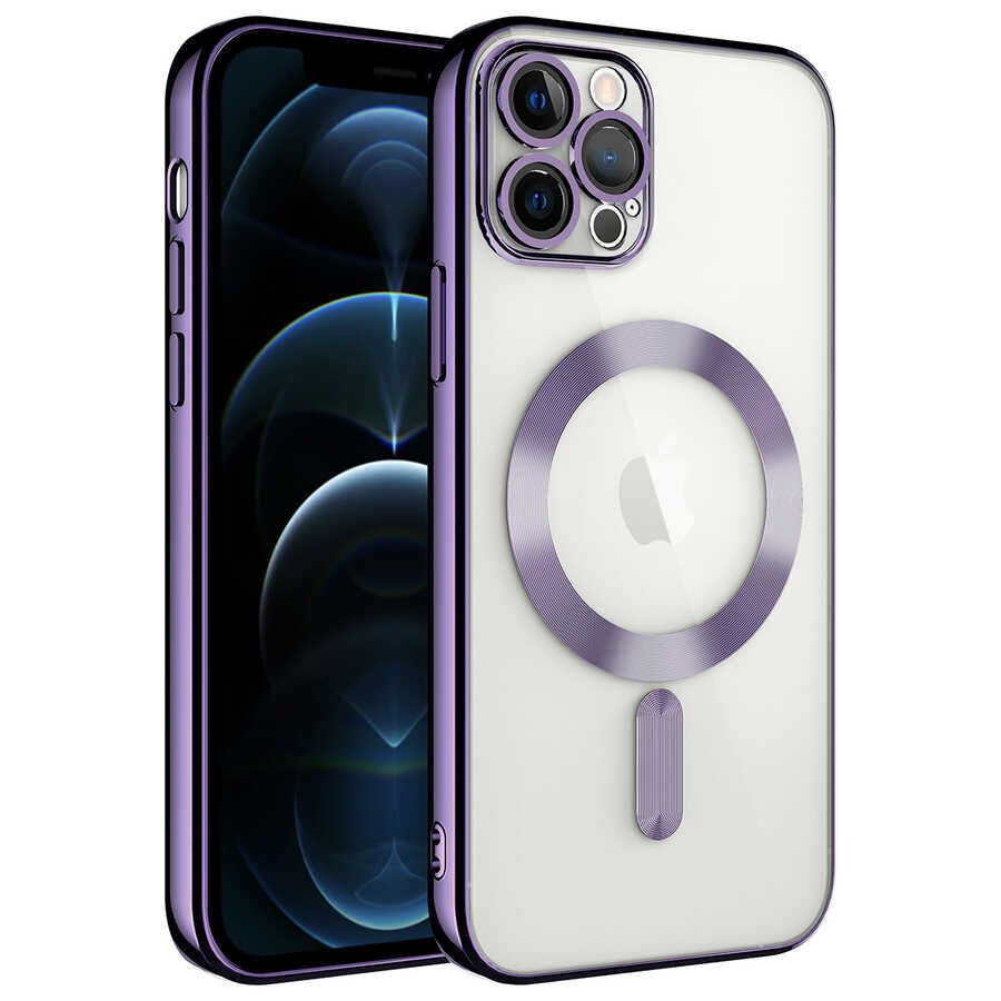 Apple iPhone 13 Pro Max Kılıf Kamera Korumalı Magsafe Wireless Şarj Özellikli HEPTEKİLETİŞİM Demre Kapak