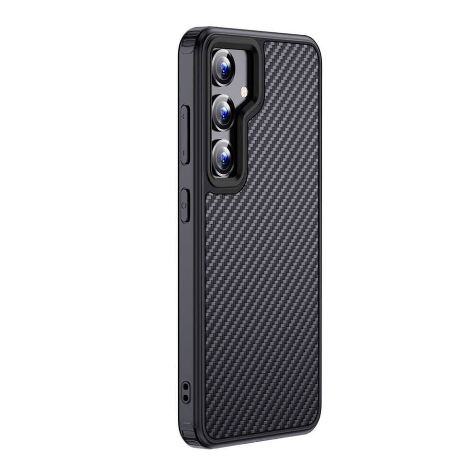 Samsung Galaxy S24 Plus Kılıf Aramid Karbon Fiber Magsafe Özellikli Wlons Radison Kapak