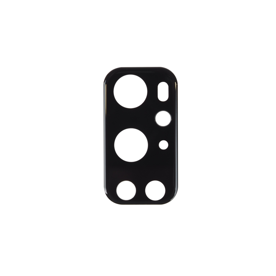 One Plus 9 Pro Kamera Lens Koruyucu Siyah Çerçeveli Korunaklı (3D K.C) Siyah
