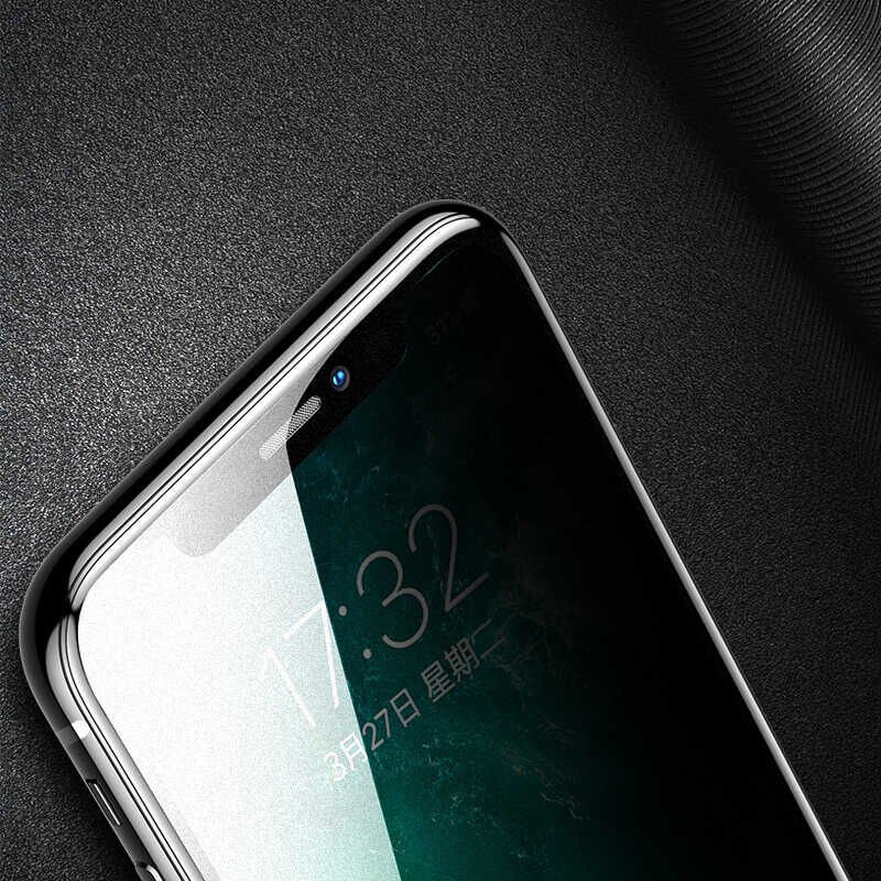 Apple iPhone 15 Pro HEPTEKİLETİŞİM Anti-Dust Privacy Temperli Ekran Koruyucu