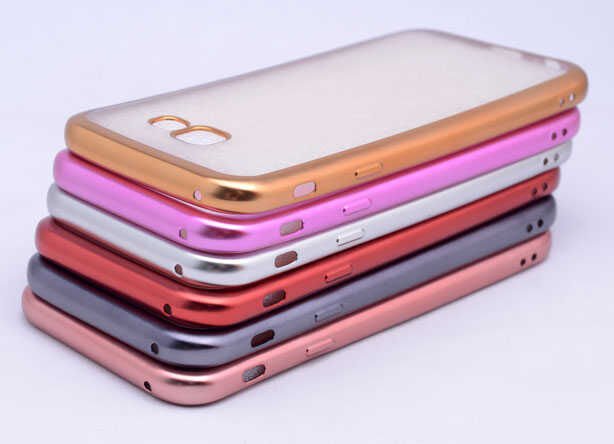 Samsung Galaxy A5 2017 Kılıf HEPTEKİLETİŞİM Lazer Kaplama Silikon