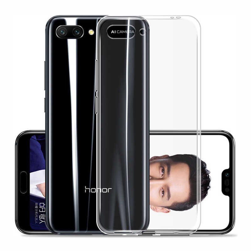 Huawei Honor 10 Kılıf Zore Ultra İnce Silikon Kapak 0.2 mm