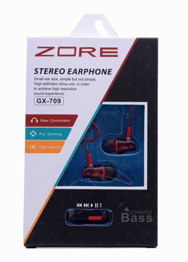 Yüksek Kalite ve Ses Performanslı Kulaklık (GX-709 Mp3 Stereo Kulaklık) Mavi Açık