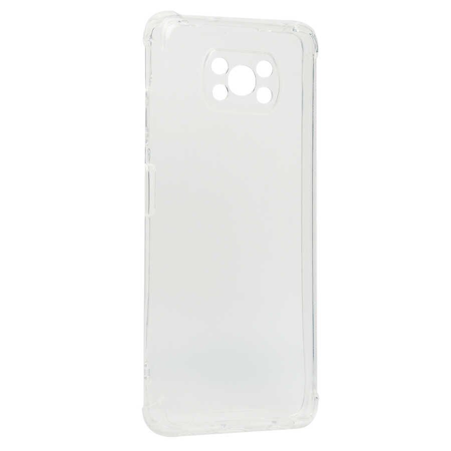 Xiaomi Poco X3 Kılıf HEPTEKİLETİŞİM Kamera Korumalı Nitro Anti Shock Silikon