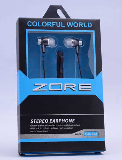 Yüksek Kalite ve Ses Performanslı Kulaklık (GX-908 Mp3 Stereo Kulaklık) Siyah