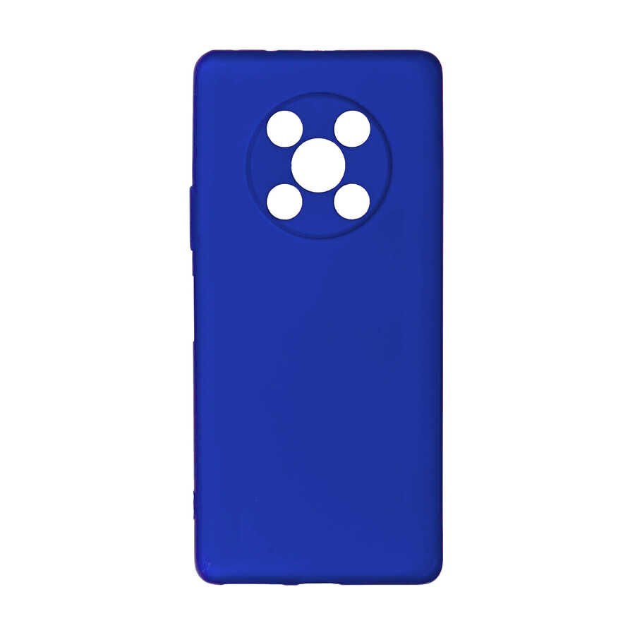 Huawei Nova Y90 Kılıf Kamera Korumalı Esnek Renkli Silikon Kapak (Biye) Mor
