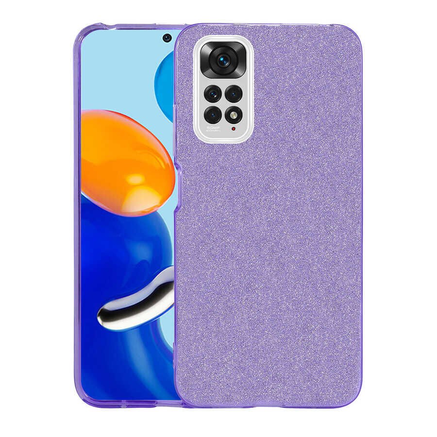 Xiaomi Redmi Note 11 Global Kılıf HEPTEKİLETİŞİM Shining Silikon