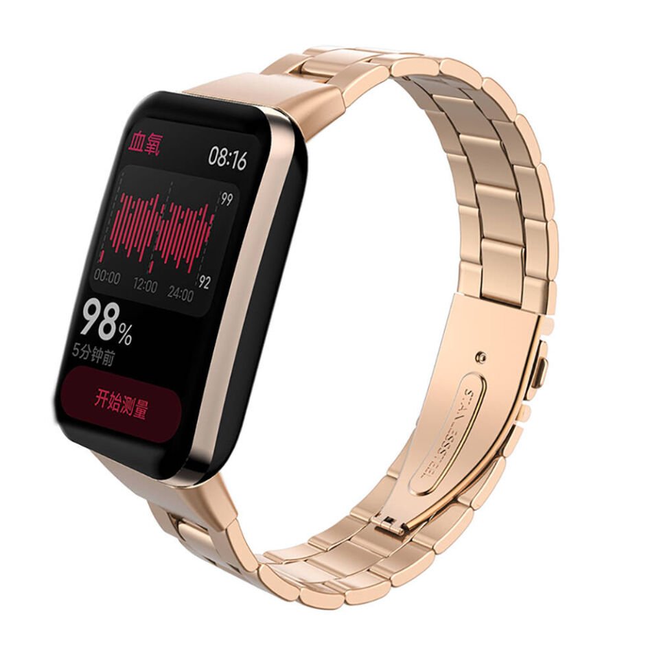 Xiaomi Mi Band 7 Pro Metal Kordon (KRD-04) Rose Gold