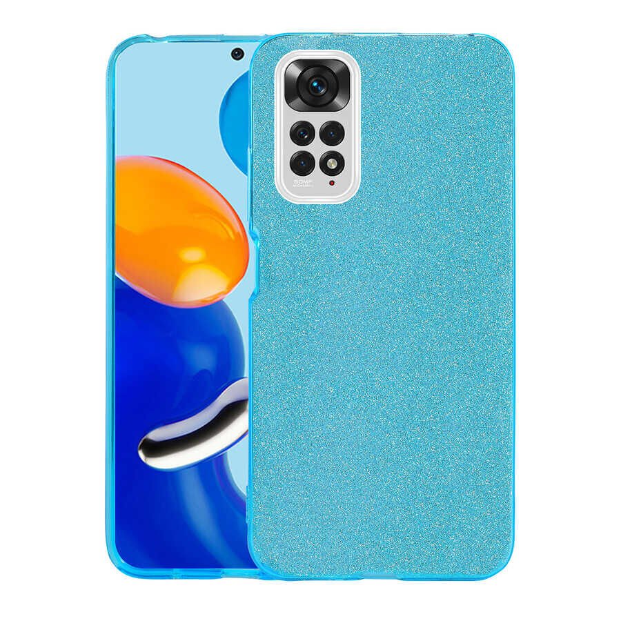 Xiaomi Redmi Note 11S Global Kılıf HEPTEKİLETİŞİM Shining Silikon