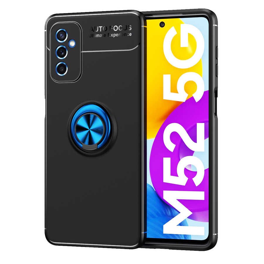 Samsung Galaxy M52 Kılıf HEPTEKİLETİŞİM Ravel Silikon Kapak