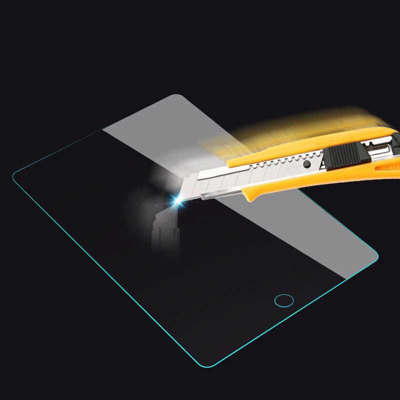 Apple iPad 10.2 2021 (9.Nesil) HEPTEKİLETİŞİM 5in1 Tablet Temperli Cam Ekran Koruyucu