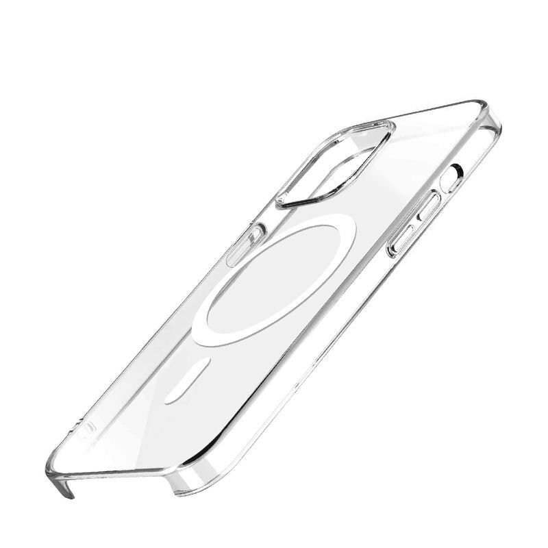 Apple iPhone 15 Pro Max Kılıf HEPTEKİLETİŞİM Wireless Şarj Özellikli Şeffaf Orjin Kapak
