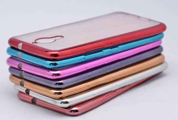 General Mobile 5 Plus Kılıf HEPTEKİLETİŞİM Lazer Kaplama Silikon
