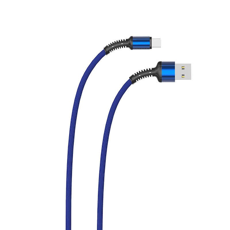 LS64 Micro Usb Kablo Mavi