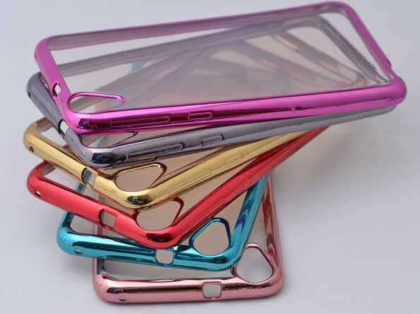 HTC Desire 820 Kılıf HEPTEKİLETİŞİM Lazer Kaplama Silikon
