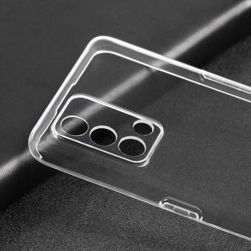 Oppo A74 4G Şeffaf Kılıf Yumuşak İnce Tasarımlı Kapak (SÜPER) Renksiz