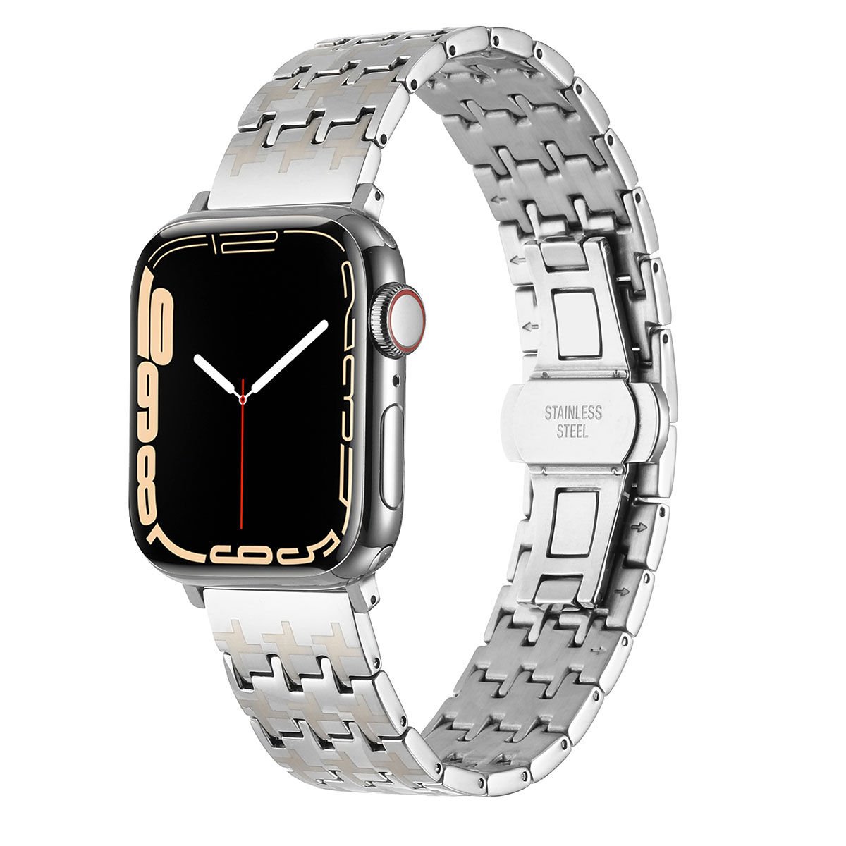 Apple Watch 42mm HEPTEKİLETİŞİM KRD-86 Metal Kordon