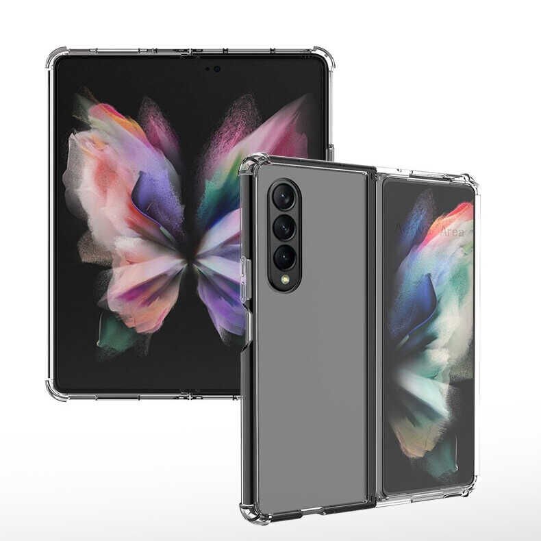 Samsung Galaxy Z Fold 3 Kılıf HEPTEKİLETİŞİM Nitro Anti Shock Silikon