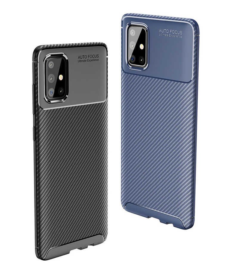 Samsung Galaxy A51 Kılıf HEPTEKİLETİŞİM Negro Silikon Kapak