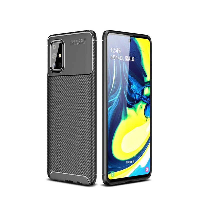 Samsung Galaxy A71 Kılıf HEPTEKİLETİŞİM Negro Silikon Kapak