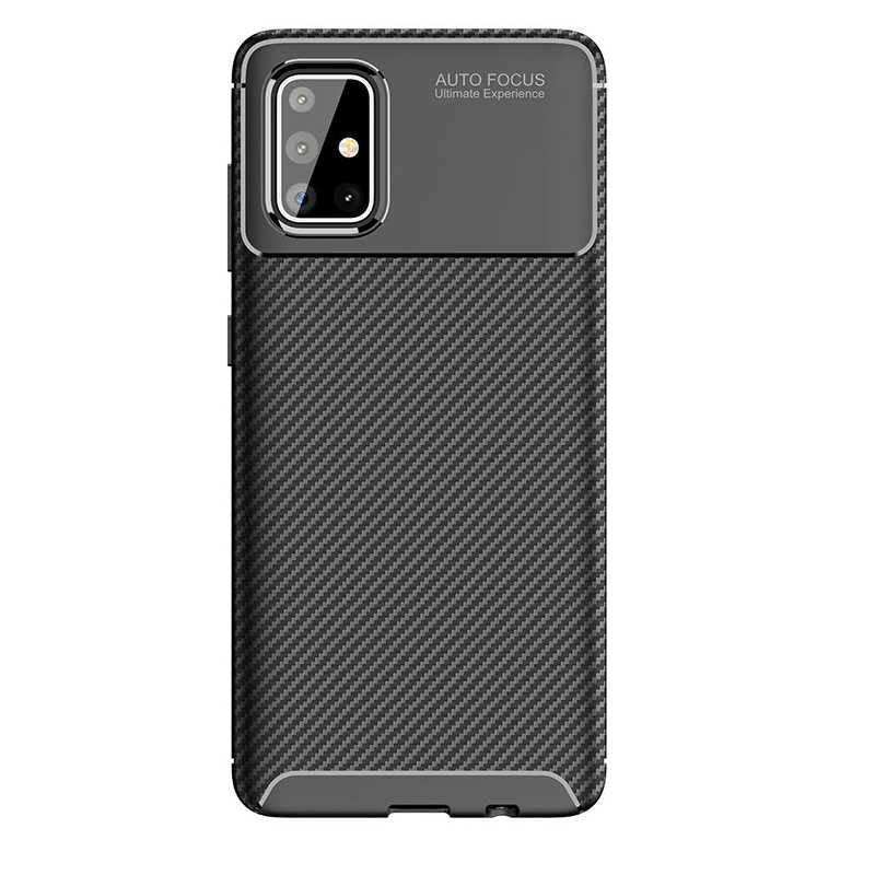 Samsung Galaxy A71 Kılıf HEPTEKİLETİŞİM Negro Silikon Kapak