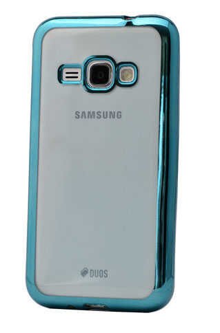 Samsung Galaxy J1 2016 Kılıf HEPTEKİLETİŞİM Lazer Kaplama Silikon