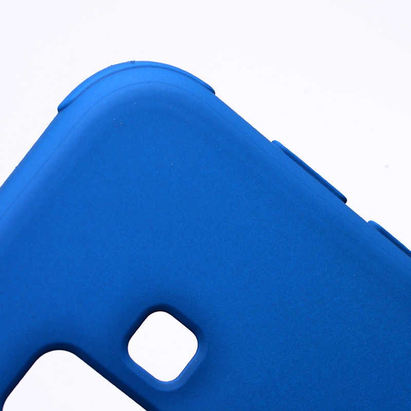 Samsung Galaxy J4 Plus Sililkon Mat Soft Yüzeyli Kapak (NEVA) Mor