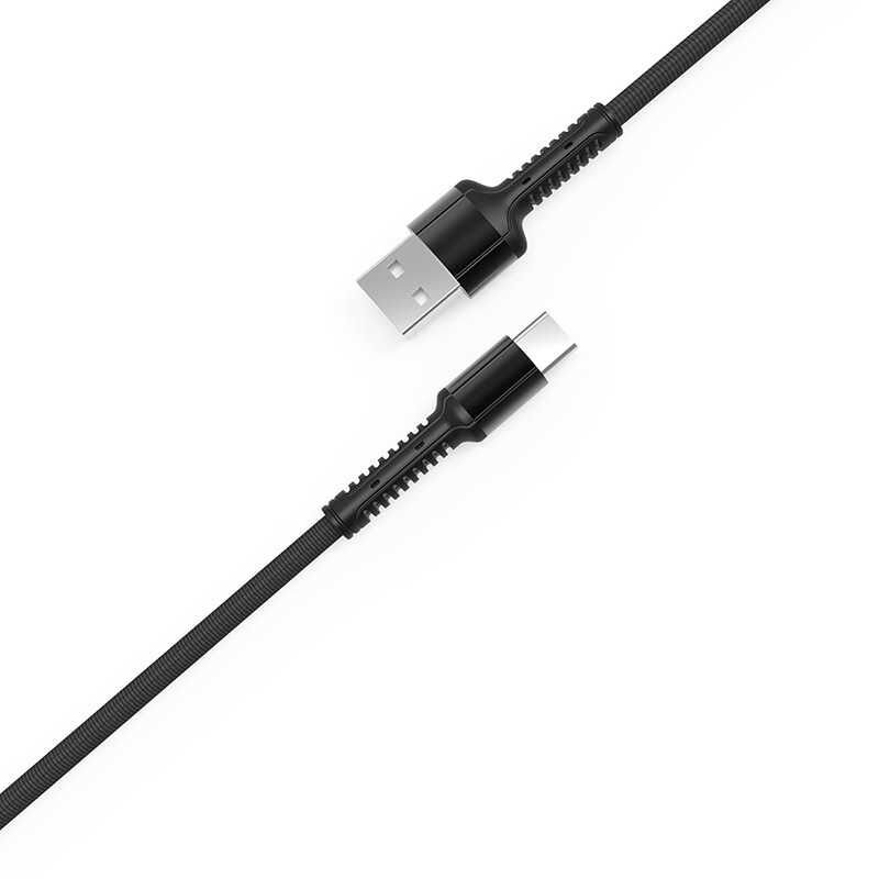 LS65 Type-C Usb Kablo Siyah