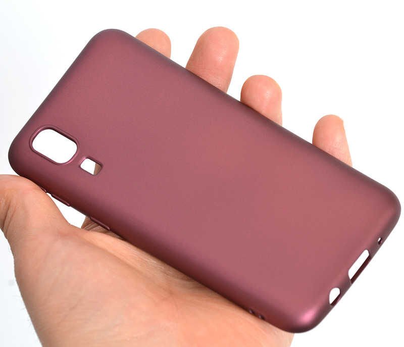 Samsung Galaxy A2 Core Kılıf Yumuşak Dokulu Soft Esnek İnce Mat Renkli Silikon Kapak (PREMİER) Lacivert