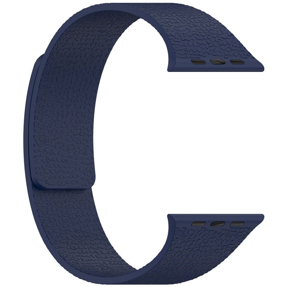 Apple Watch 38mm Zore KRD-136 Kabartma Desenli Silikon Kordon