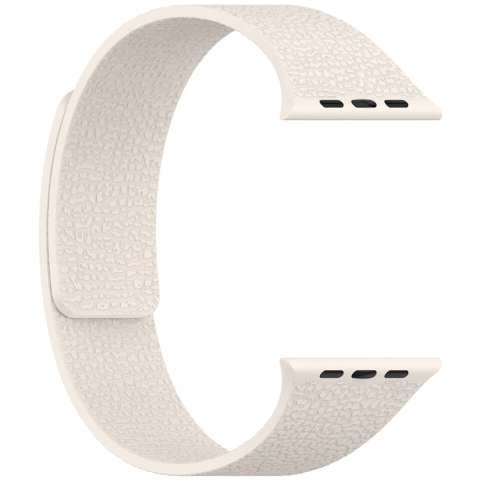 Apple Watch 38mm Zore KRD-136 Kabartma Desenli Silikon Kordon