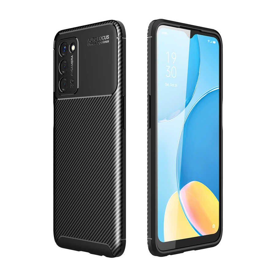 Oppo A55 5G Kılıf HEPTEKİLETİŞİM Negro Silikon Kapak