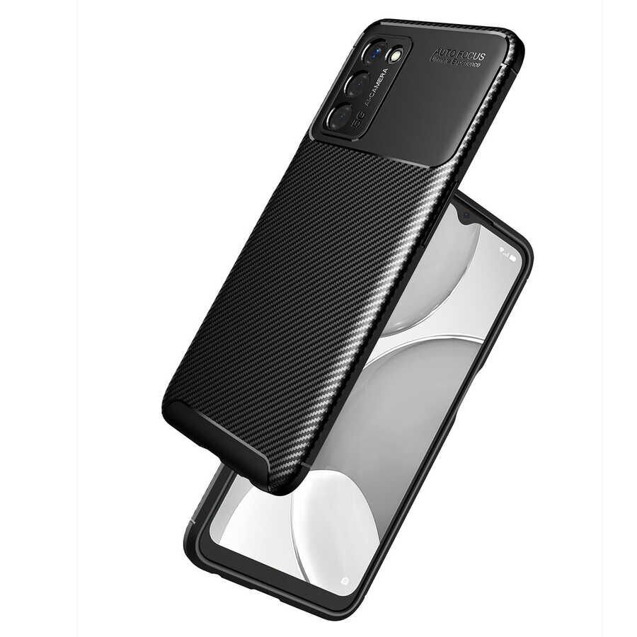 Oppo A55 5G Kılıf HEPTEKİLETİŞİM Negro Silikon Kapak