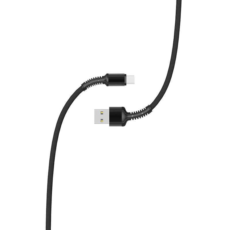 LS65 Micro Usb Kablo Siyah