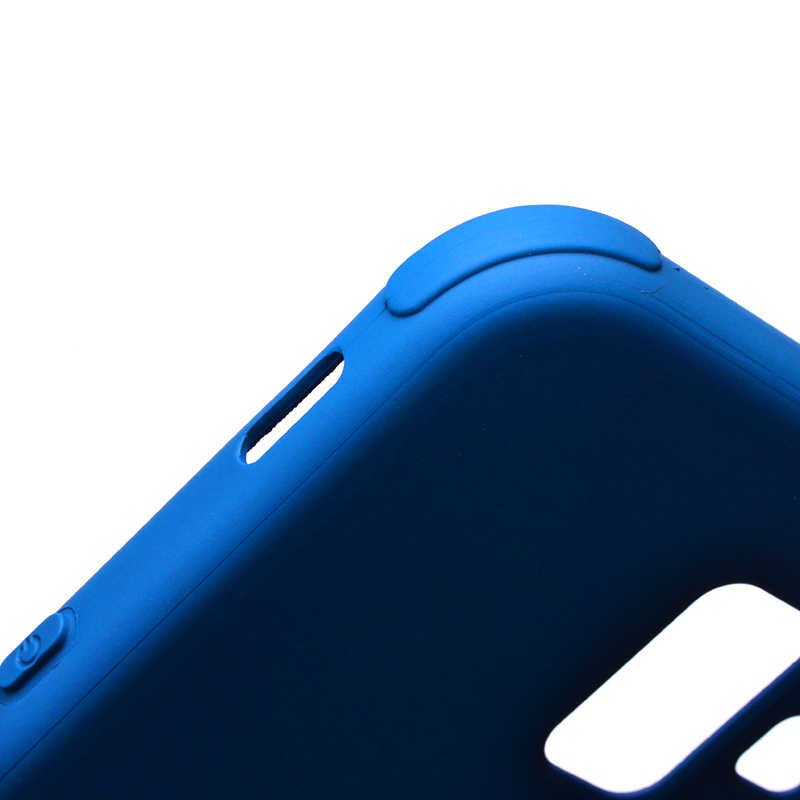 Samsung Galaxy J6 Plus Sililkon Mat Soft Yüzeyli Kapak (NEVA) Siyah