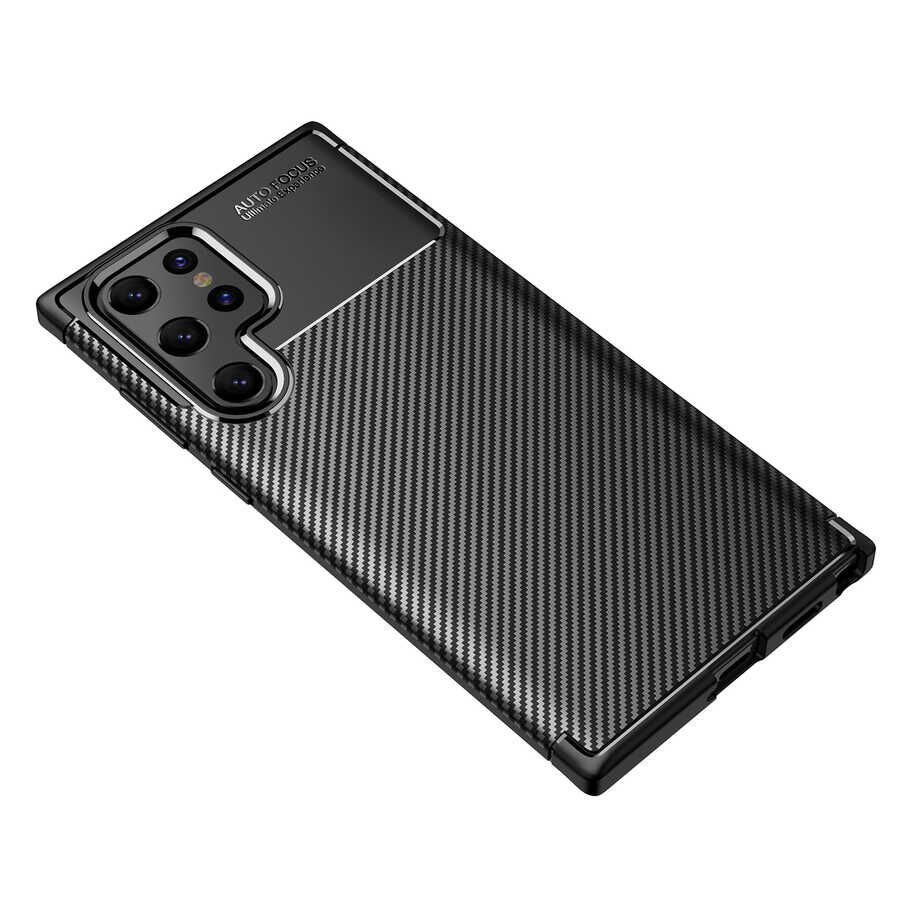 Samsung Galaxy S22 Ultra Kılıf HEPTEKİLETİŞİM Negro Silikon Kapak