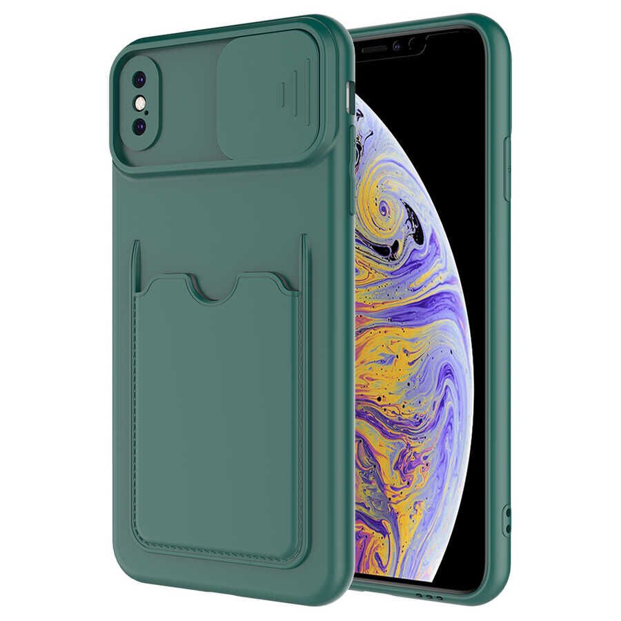 Apple iPhone X Kılıf ​HEPTEKİLETİŞİM Kartix Kapak