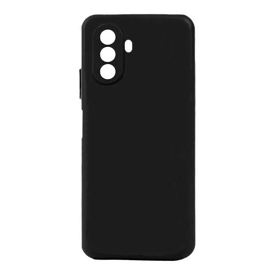 Huawei Nova Y70 Kılıf Kamera Korumalı Esnek Renkli Silikon Kapak (Biye) Mor