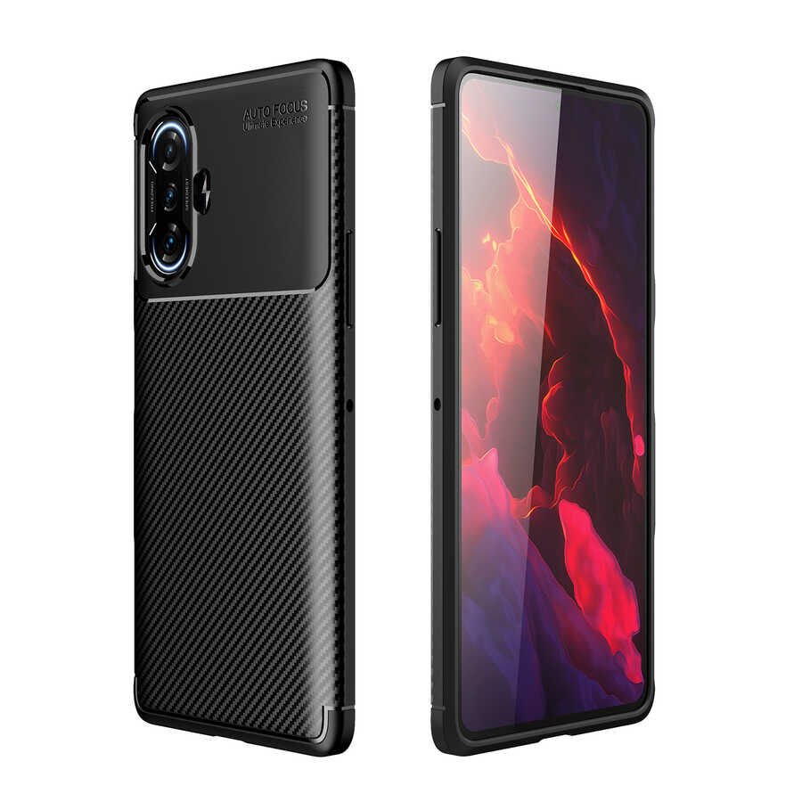 Xiaomi Redmi K40 Gaming Kılıf HEPTEKİLETİŞİM Negro Silikon Kapak