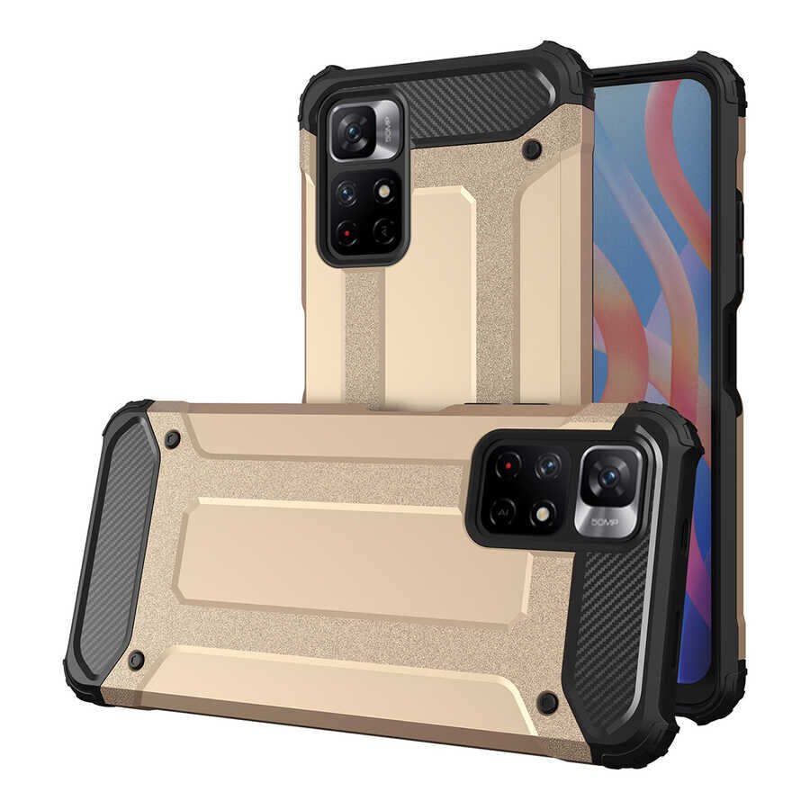 Xiaomi Redmi Note 11 Global Kılıf HEPTEKİLETİŞİM Crash Silikon Kapak