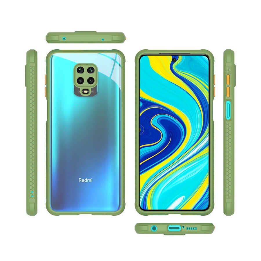 Xiaomi Redmi Note 9S Kılıf ​​HEPTEKİLETİŞİM Kaff Kapak