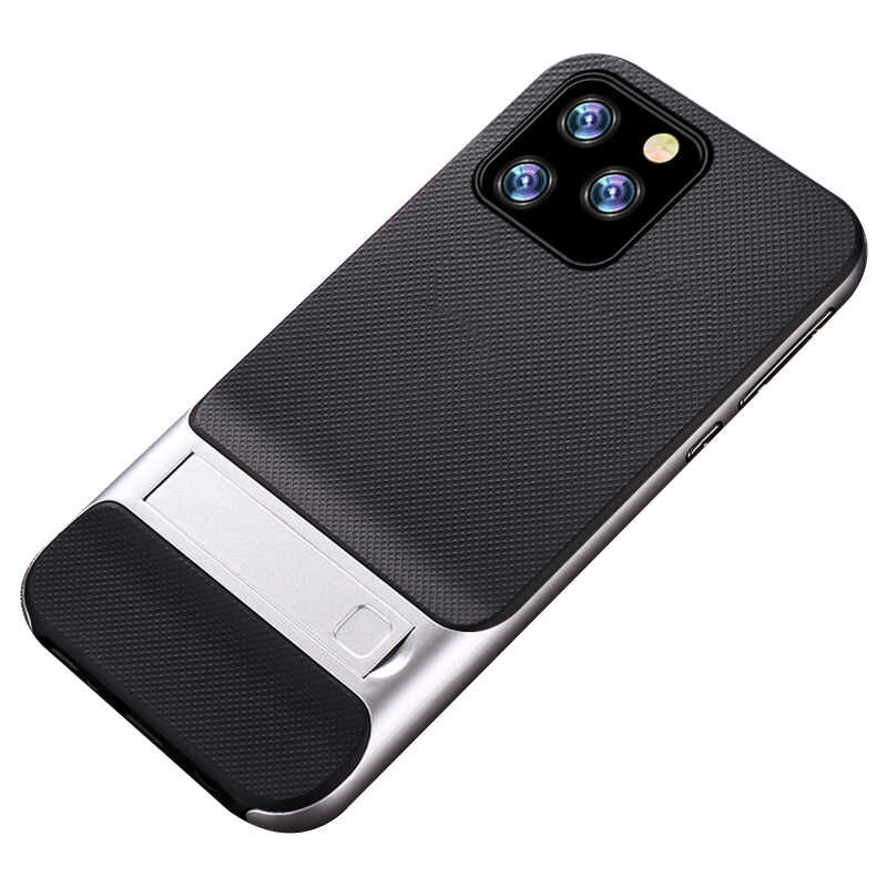 Apple iPhone 11 Pro Max Kılıf HEPTEKİLETİŞİM Standlı Verus Kapak