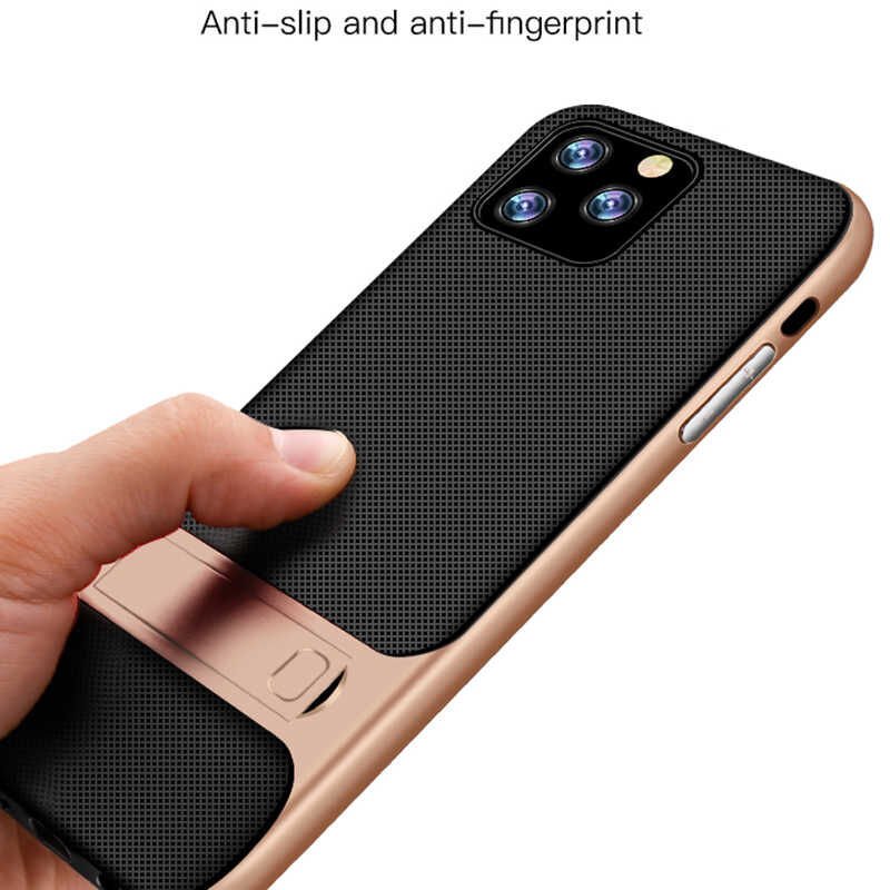 Apple iPhone 11 Pro Max Kılıf HEPTEKİLETİŞİM Standlı Verus Kapak